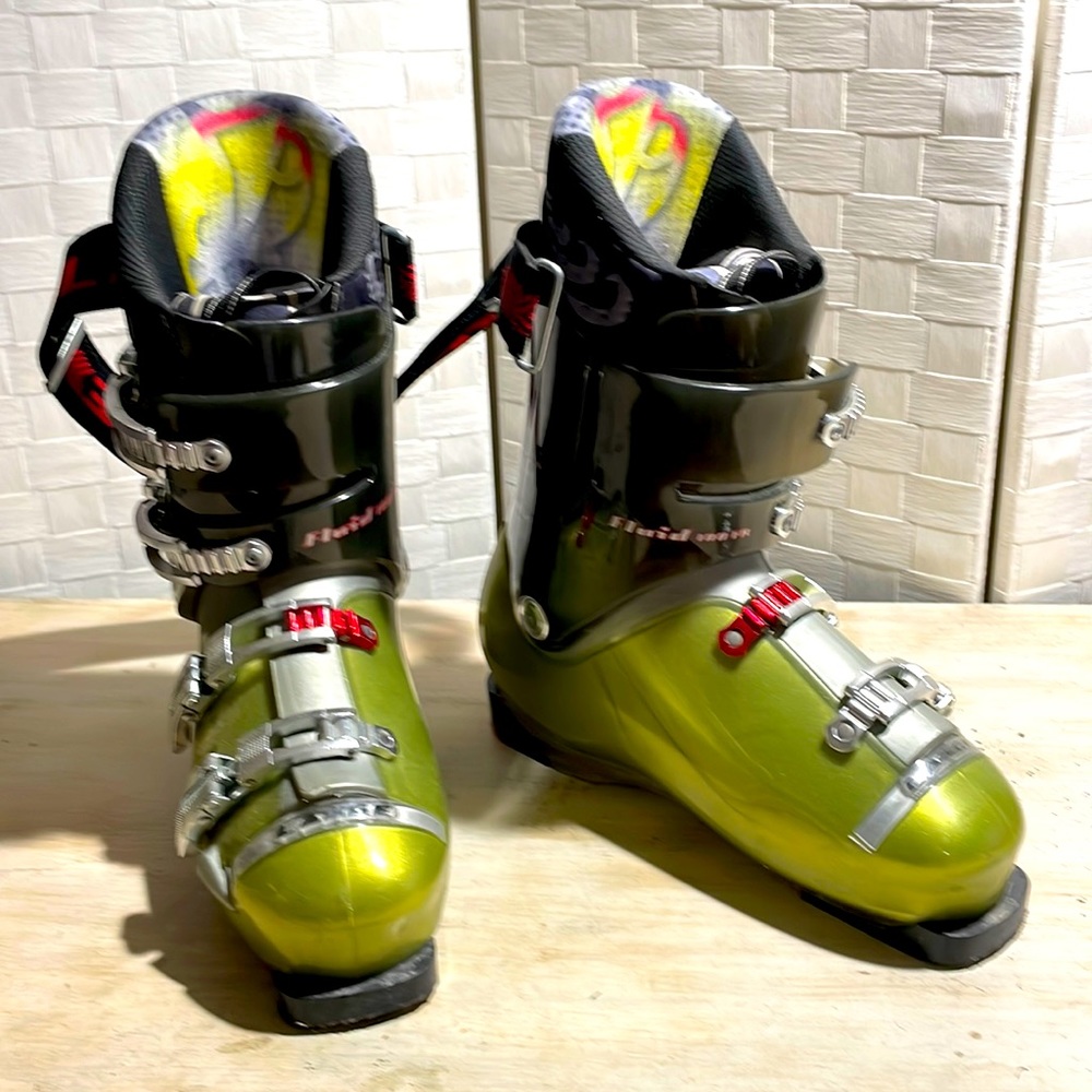 LANGE Men’s Downhill Ski Boots sz10.5/285 Green